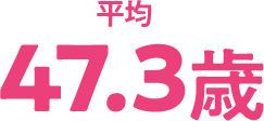 平均47.3歳